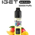 IGET BAR PLUS KIT S3 – MANGO MONSTER – 10 000 PUFFS