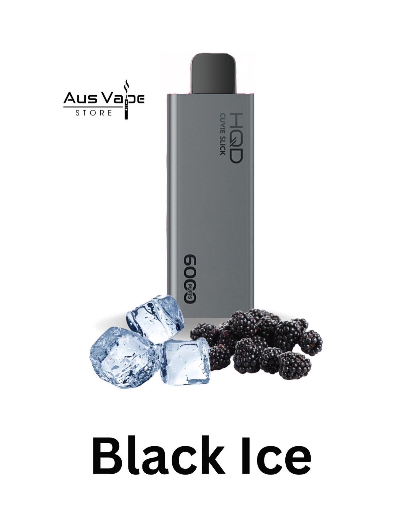 4B701DFE-0DE0-4AA6-B58F-C2643F7A7B66.jpg HQD CUVIE SLICK – BLACK ICE – 6000 PUFFS - Image 1