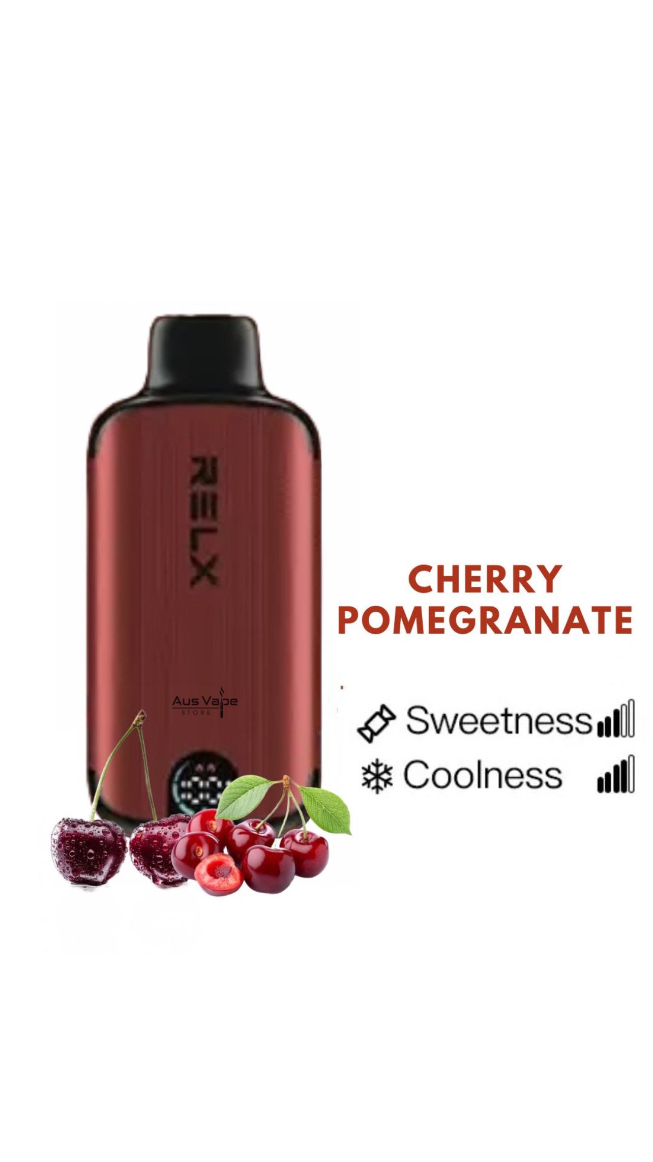 xr:d:DAFowXq6F7k:564,j:2060819714668889084,t:24032612 RELX MAGICGO – CHERRY POMEGRANATE – 8000 PUFFS - Image 1