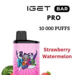 IGET BAR PRO – STRAWBERRY WATERMELON – 10 000 PUFFS