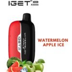 IGET MOON – WATERMELON APPLE ICE – K5000 PUFFS
