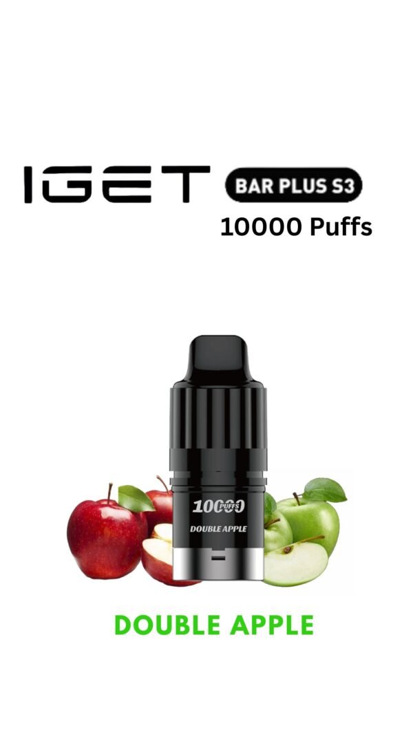 Gray-Aesthetic-Product-Sale-Instagram-Story.jpg-600x1067-1.jpg IGET BAR PLUS S3 POD ONLY – DOUBLE APPLE – 10.000 PUFFS - Image 1