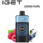 IGET ONE – BLUEBERRY RASPBERRY – 12000 PUFFS