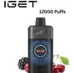 IGET ONE – BLACKBERRY CHERRY POMEGRANATE – 12000 PUFFS