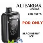 ALIBARBAR UPLOAD POD ONLY – BLACKBERRY ICE – 25000 PUFFS
