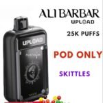 ALIBARBAR UPLOAD POD ONLY – SKITTLES– 25000 PUFFS