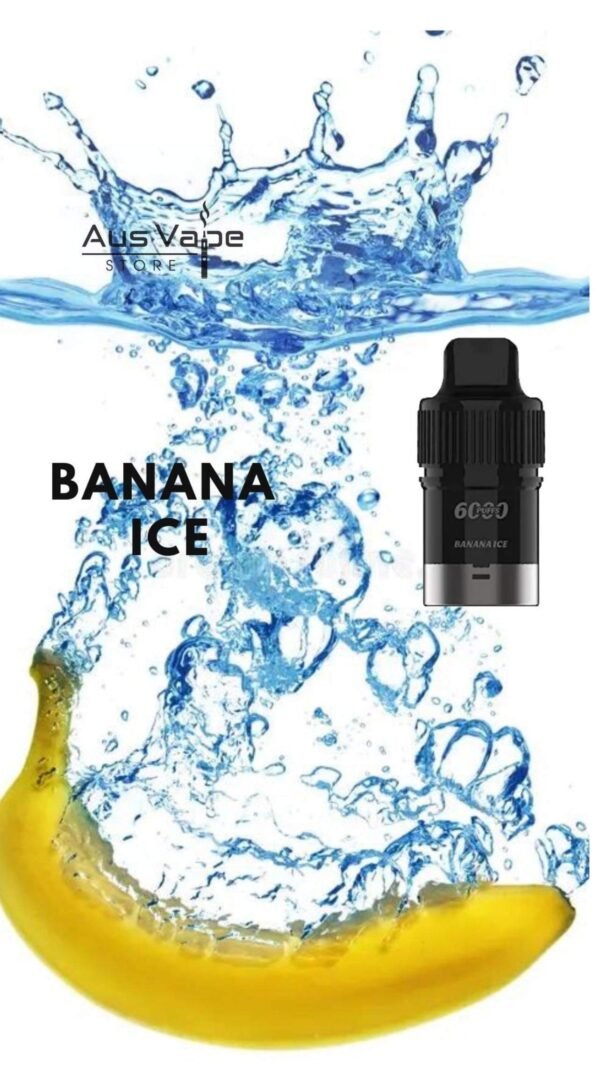 IMG_2987-600x1067-1.jpg IGET BAR PLUS POD ONLY – BANANA ICE – 6000 PUFFS - Image 1