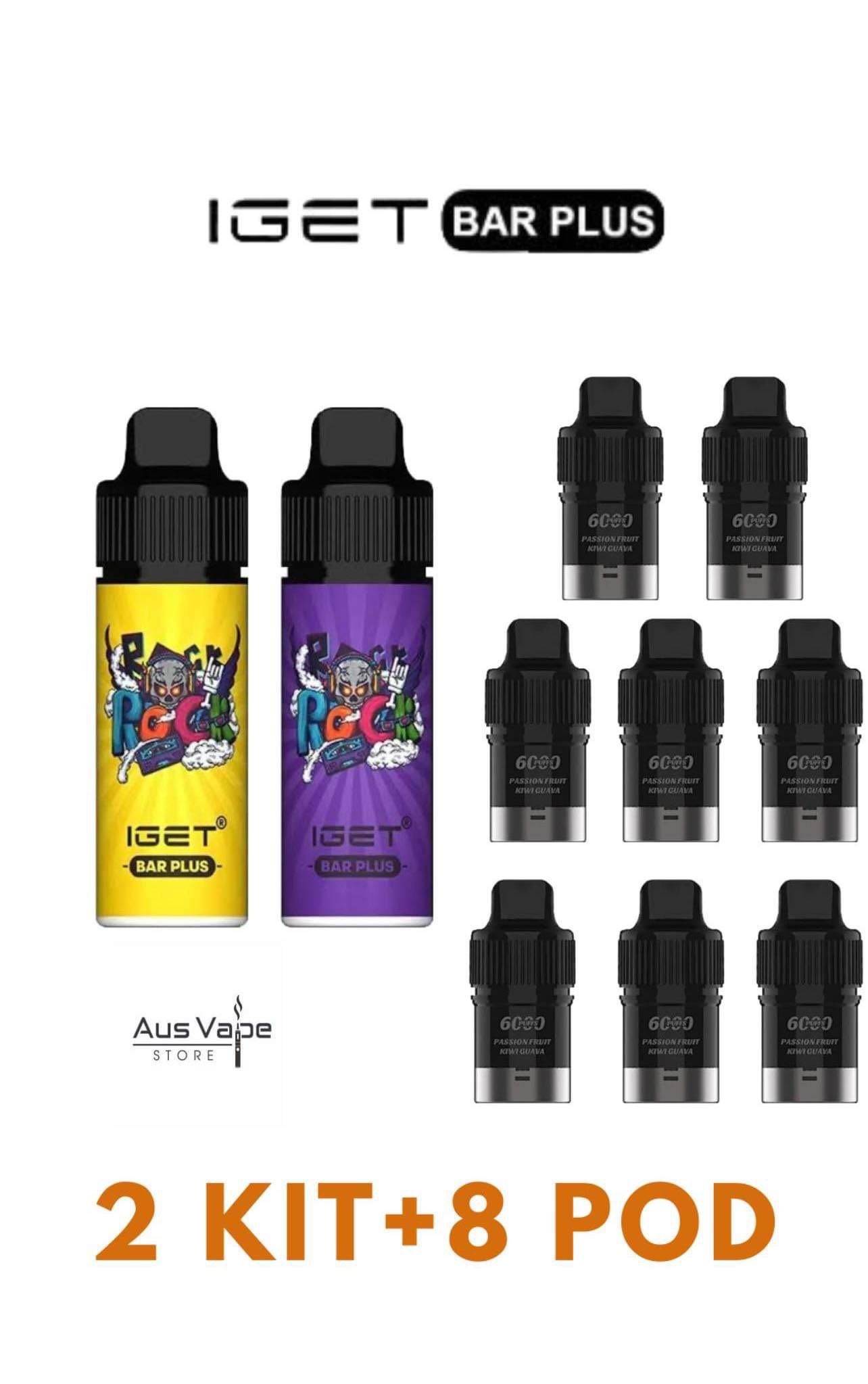 IMG_3590-1.jpg BULK SALE – 2 BAR PLUS + 8 POD REFILL – 6000 PUFFS - Image 1