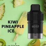 IGET BAR PLUS POD ONLY – KIWI PINEAPPLE ICE – 6000 PUFFS