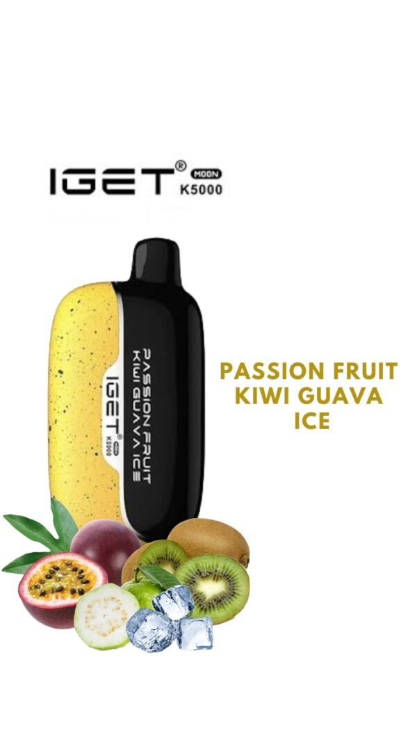 IMG_8976-2-600x1067-1.jpg IGET MOON – PASSION FRUIT KIWI GUAVA ICE – K5000 PUFFS - Image 1