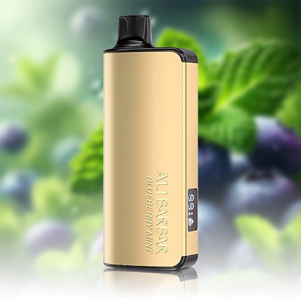 IGET Bar 3500 Puffs ALIBARBAR INGOT 9000 Puffs Blueberry Mint - Image 1