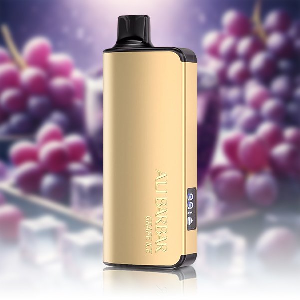 IGET Bar 3500 Puffs ALIBARBAR INGOT 9000 Puffs Grape Ice - Image 1