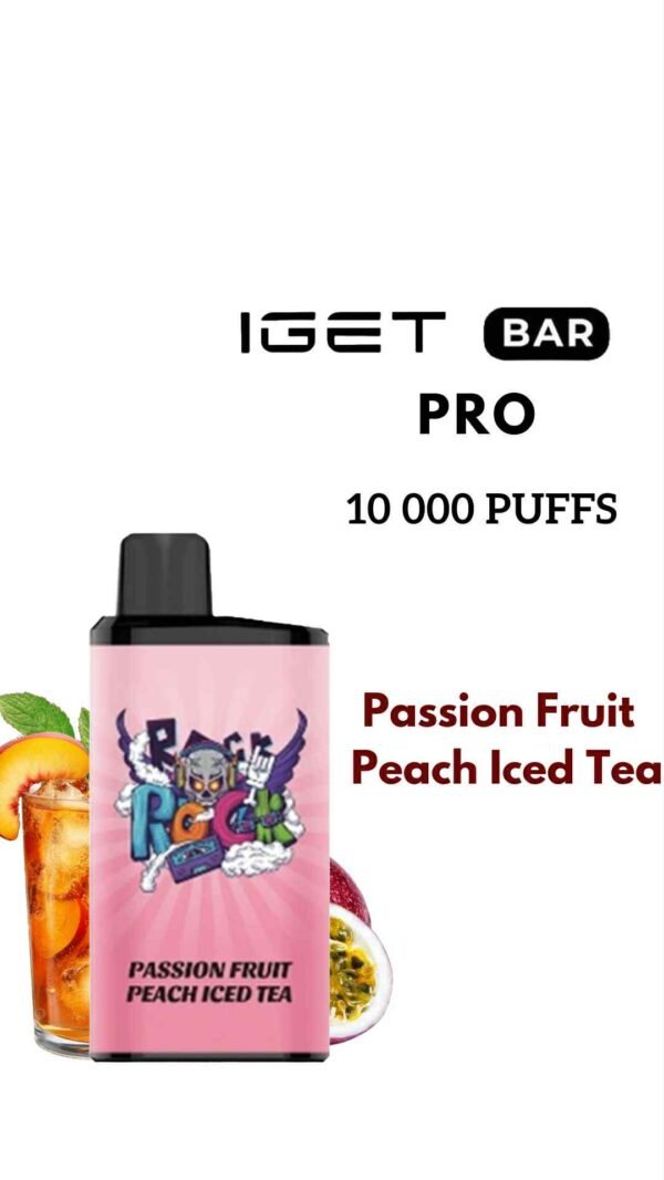 att.Uz4EMngu_azoi1zi9VUJJE64orA5maPyIPaB1OWDbLI-600x1067-1.jpg IGET BAR PRO – PASSION FRUIT PEACH ICED TEA – 10 000 PUFFS - Image 1