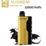 ALIBARBAR ICE ADJUST – BLACK DRAGON – 12000 PUFFS