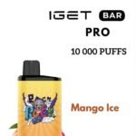 IGET BAR PRO – MANGO ICE – 10 000 PUFFS