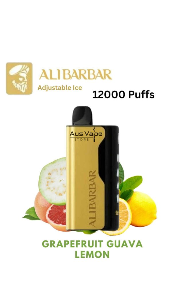 att.sEIZaglmOIrADrwG0Rj47CoIGaeGIUtYpHArlLH25dY-600x1066-1.jpg ALIBARBAR ICE ADJUST – GRAPEFRUIT GUAVA LEMON – 12000 PUFFS - Image 1