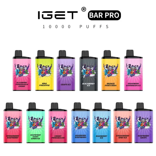 bar-pro-1.webp BULK 10 PCS – IGET BAR PRO 10000 PUFFS – CAN MIX FLAVOURS - Image 1