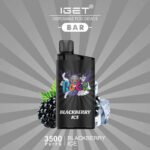 IGET BAR – BLACKBERRY ICE – 3500 PUFFS