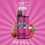 IGET BAR – CHERRY POMEGRANATE – 3500 PUFFS