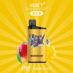 IGET BAR – MANGO ICE – 3500 PUFFS